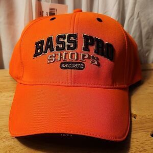Bass Pro Shops Safety Orange Sliderback Hat - New